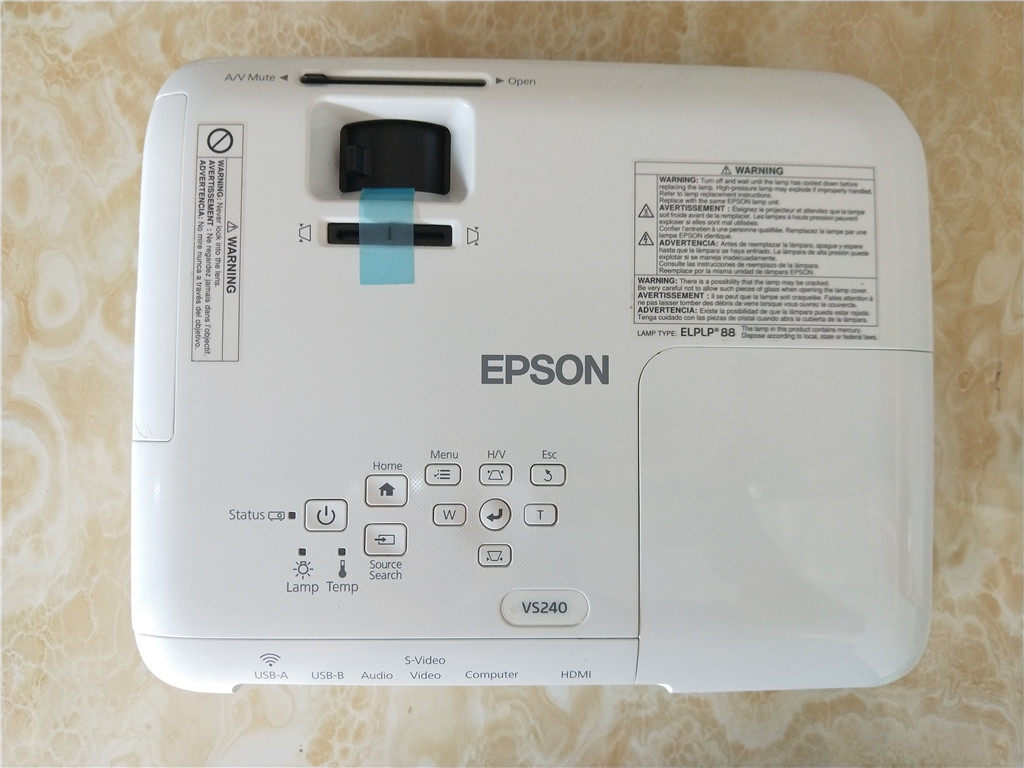 原二手爱普生投影机仪爱普生s04s18vs240高清720p1080p家用