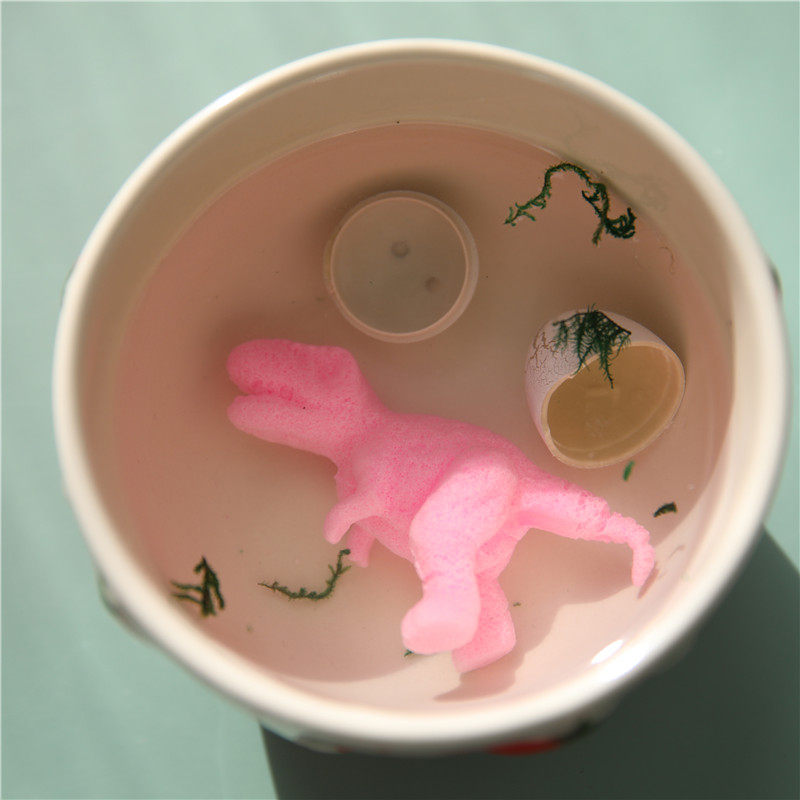 恐龙蛋水养孵化水中膨胀变形泡水小玩玩具儿童仿真