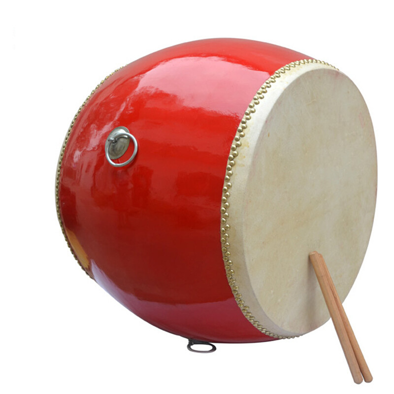 锣鼓堂鼓20寸战鼓红鼓大鼓民族乐器65cm60cm战鼓