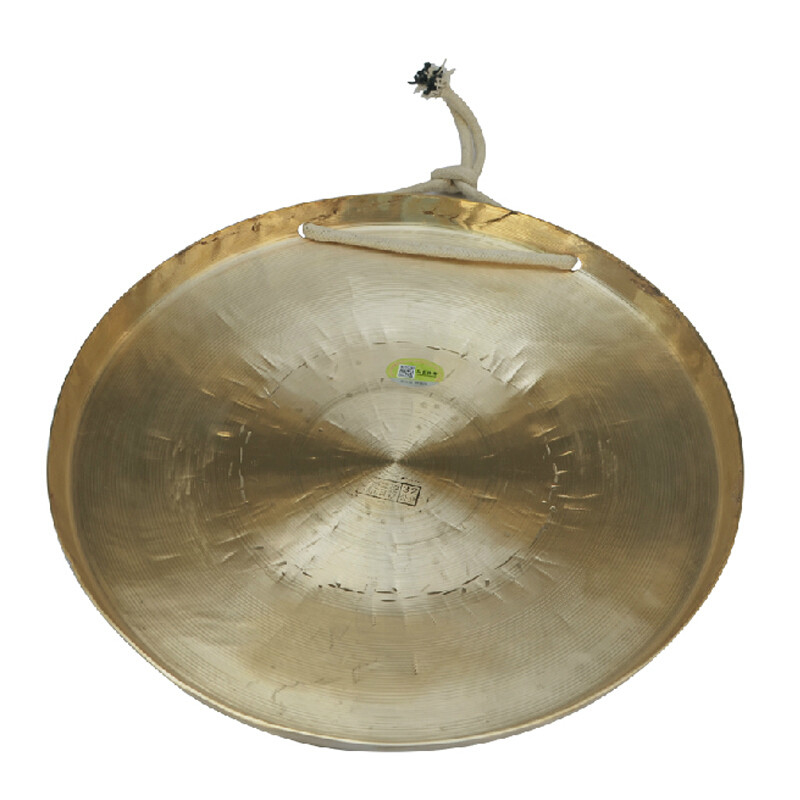 铜锣乐器直径32cm中虎音锣舞台铜器开道三句手锣