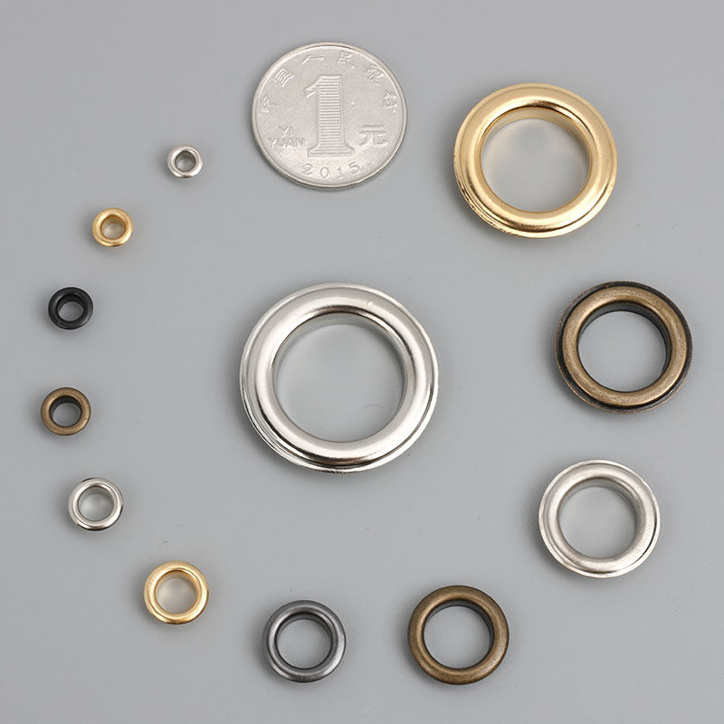 铜气眼扣铜鸡眼扣空心铆钉安装工具套装服装背包扣眼吊牌扣眼