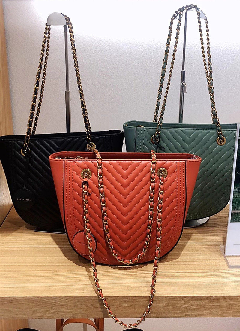 欧米包时尚大容量百搭时尚单肩omi链条小香风新款女士包袋