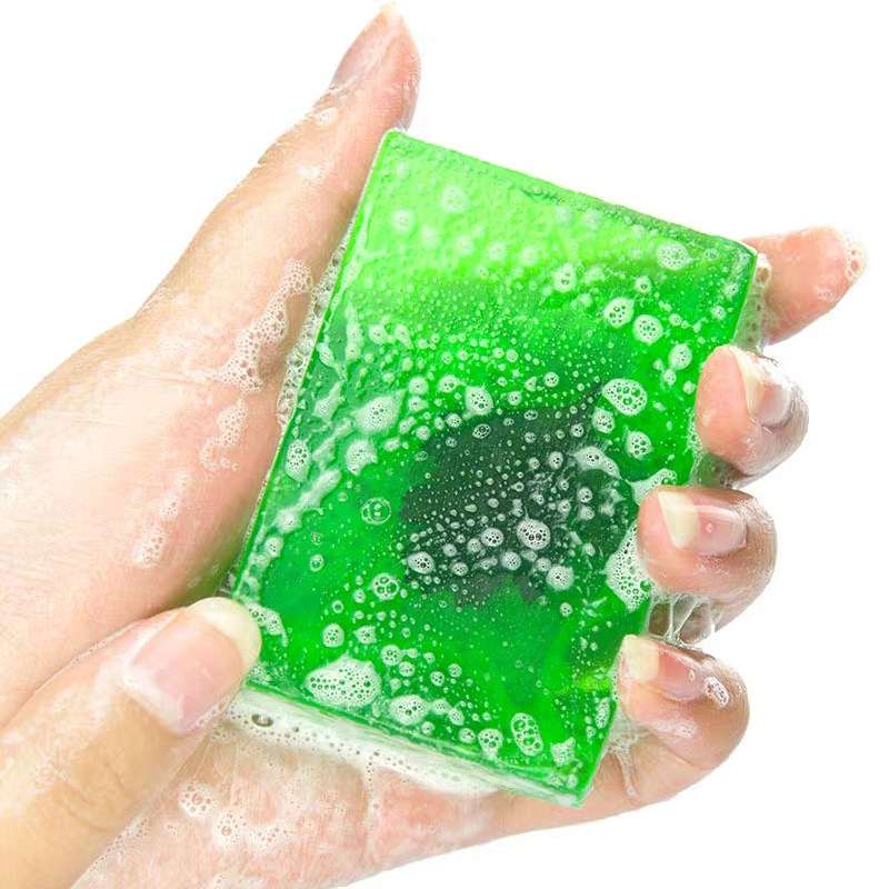 艾草香皂送一手工精油洁面护肤润肤洗手洗澡香皂