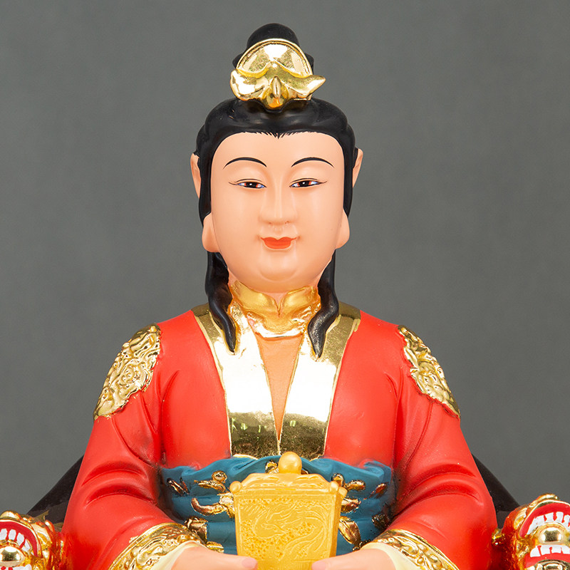 娘娘三霄神像12寸云霄碧霄家用供奉寺庙佛像摆件