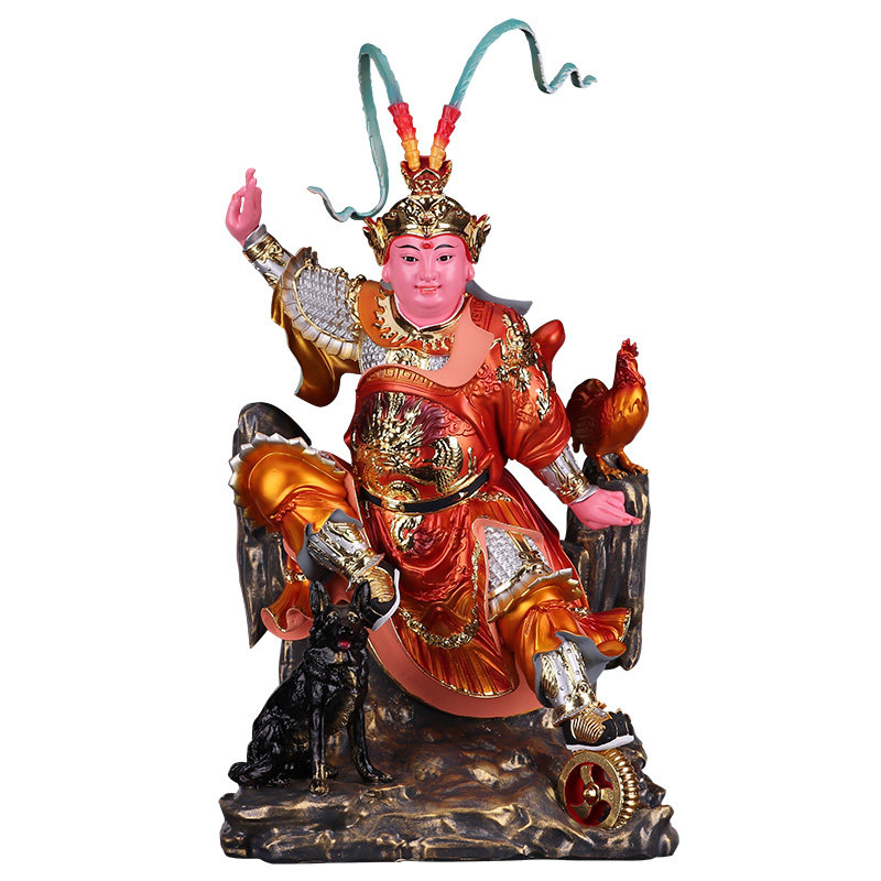 【摆件】田都元帅神像12/16寸相公爷戏神 树脂彩绘田公