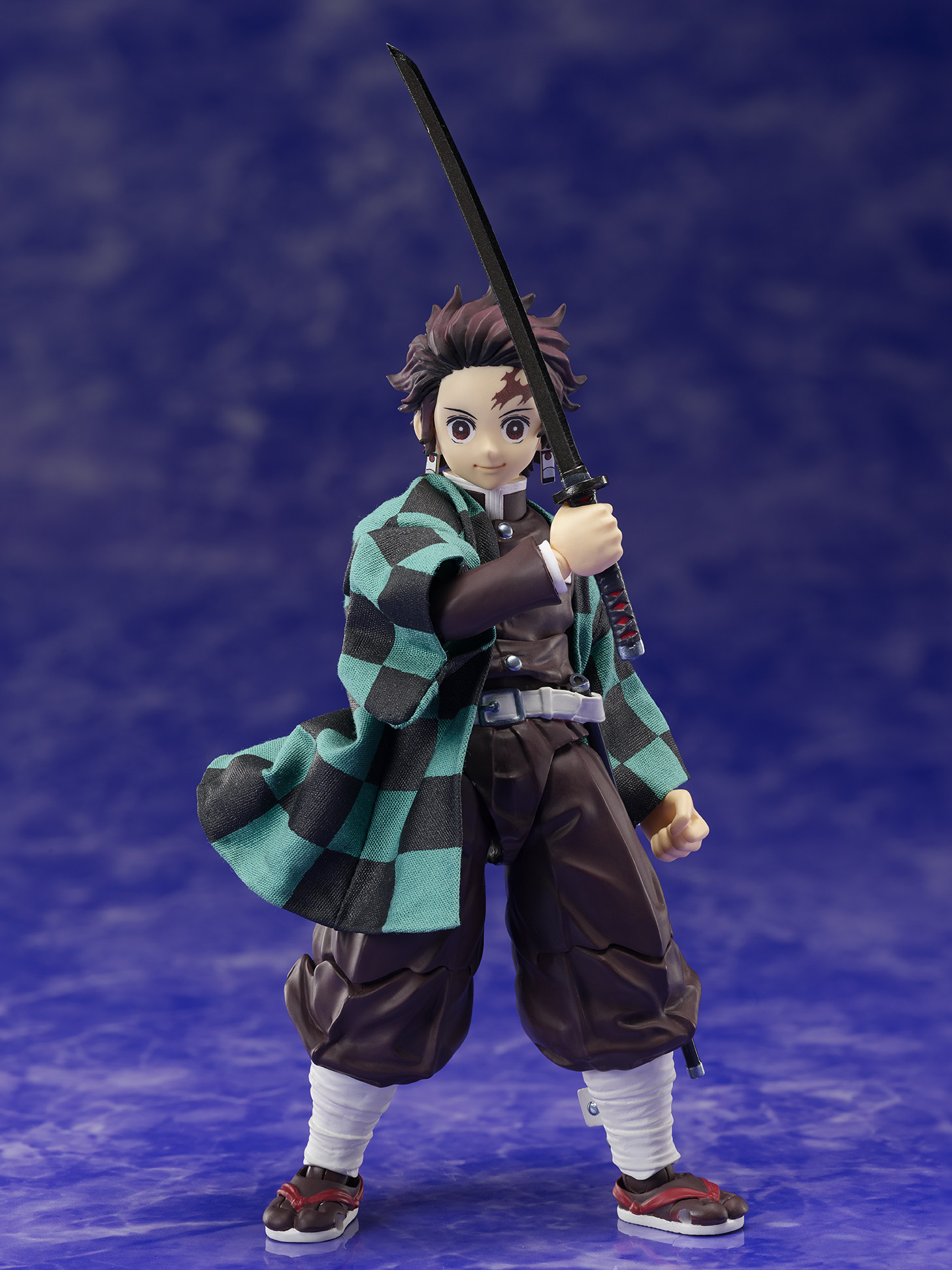 预定aniplex buzzmod系列 鬼灭之刃 灶门炭治郎 1/12 可动 手办