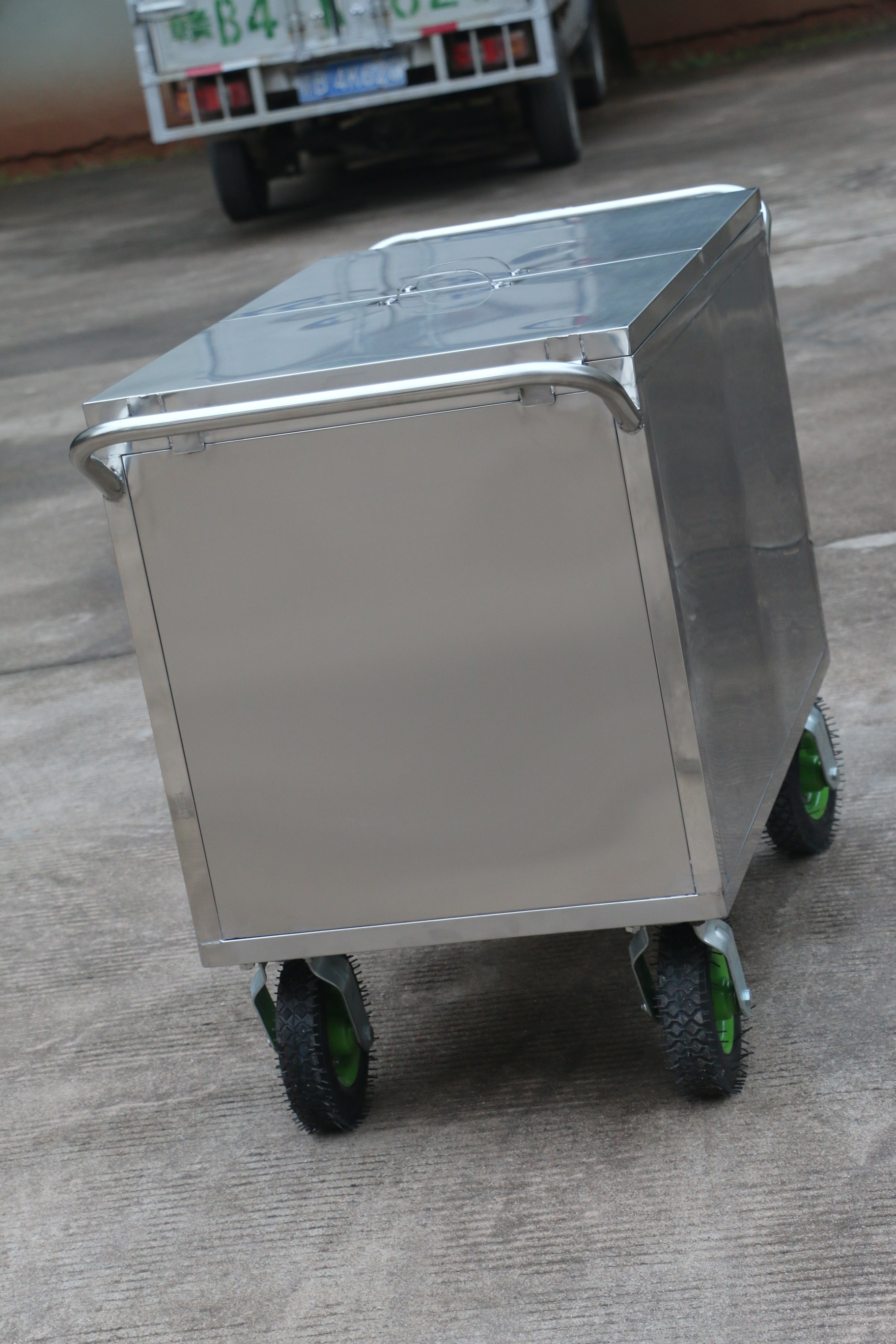 不锈钢无菌回收车医用小推车下送发放车医疗废物运送车手术供应室