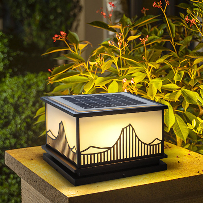 头灯太阳能围墙灯室柱子大门柱大门别墅庭院柱头景观庭院灯饰