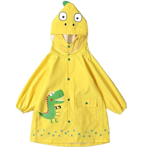 恐龙儿童卡通雨衣男童女童幼儿园小孩小学生中大雨披