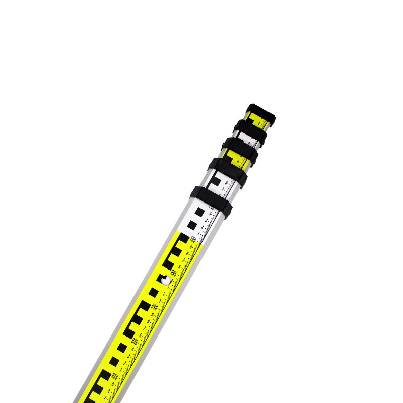 高精度加厚水准仪金塔3米5米7米双面伸缩标尺标尺