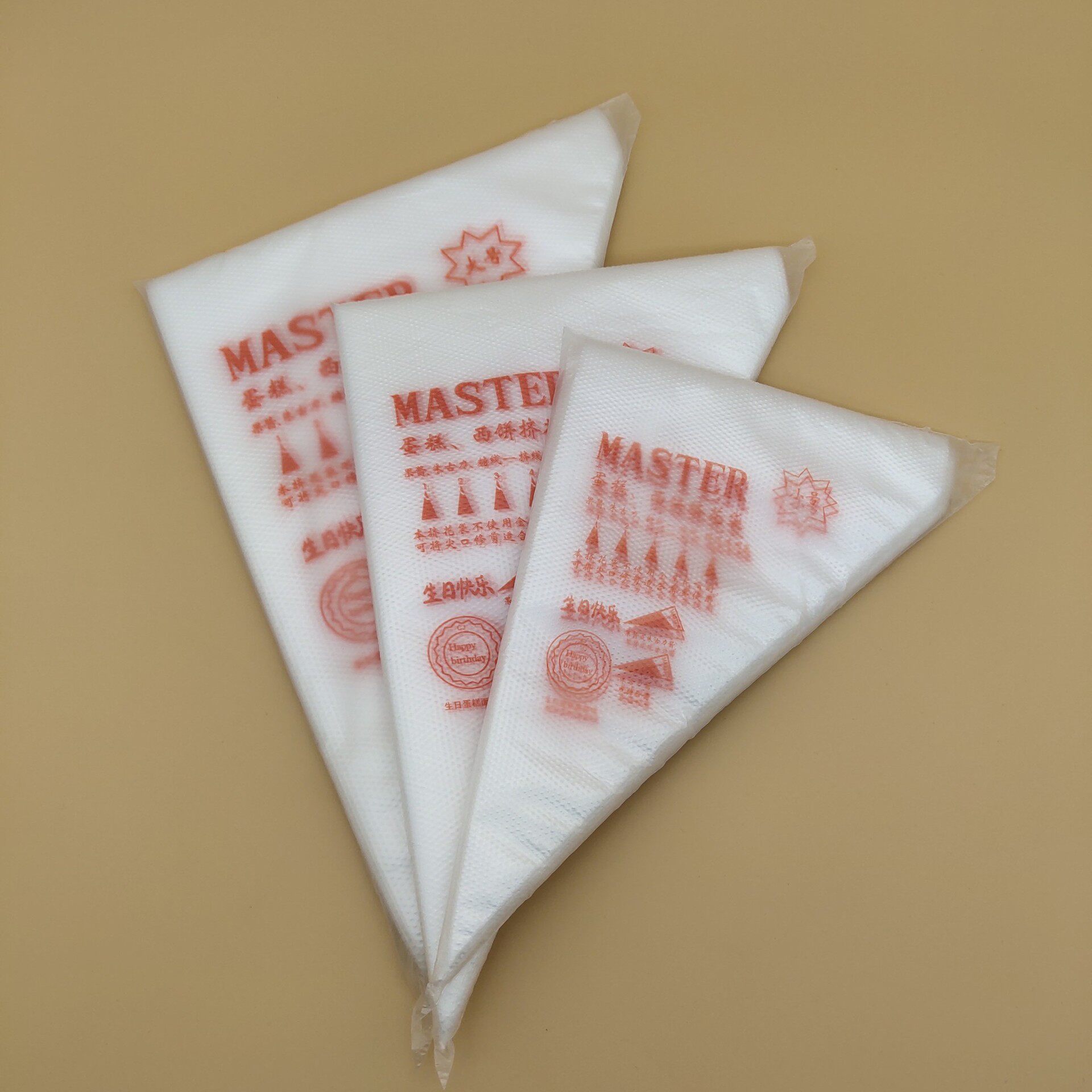 一次性加厚裱花袋挤奶奶油面条曲奇糖霜饼干婴儿裱花嘴