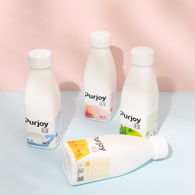 酸奶君乐宝纯享300g盐花芝士低温瓶装整箱低温奶