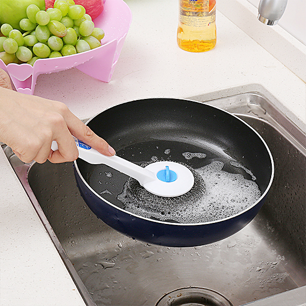 长柄洗锅刷刷神器厨房水池地板清洁刷子家用厨房用刷