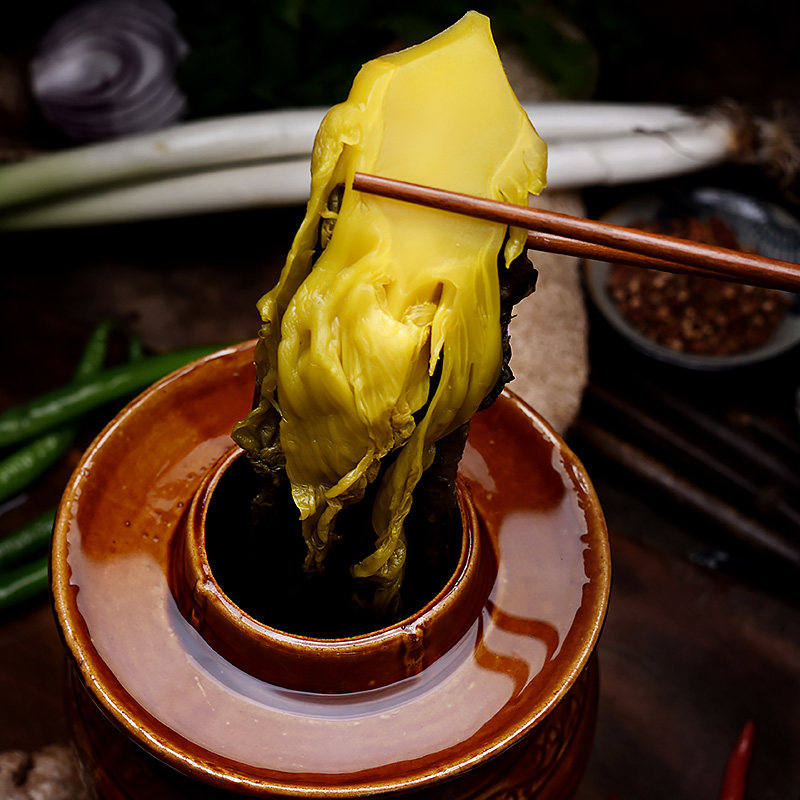 酸菜重庆特产桥头208g10袋老坛青菜腌制酸菜鱼腌制