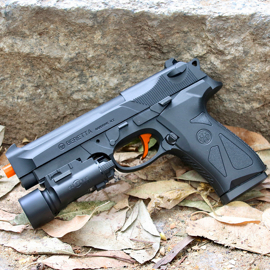 skd斯柯迪90two伯莱塔m92水弹抢尼龙电动单连发儿童cs改装玩具枪