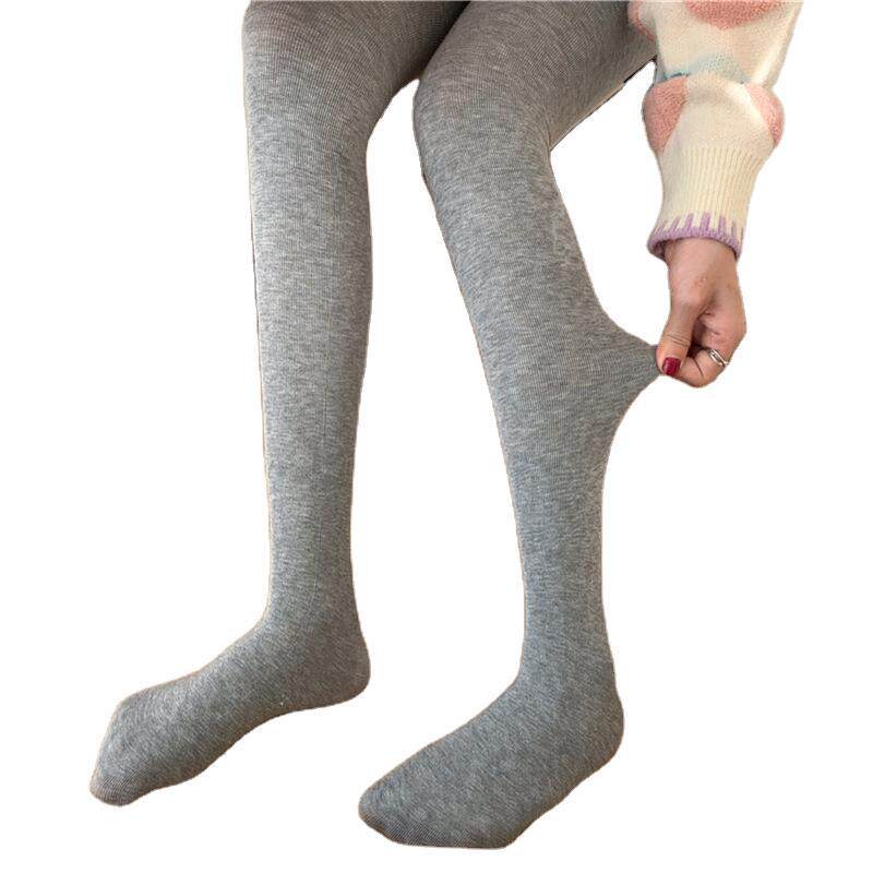 袜袜子u933a 连裤 女外穿保暖加厚加绒连脚袜秋裤 打底袜秋季