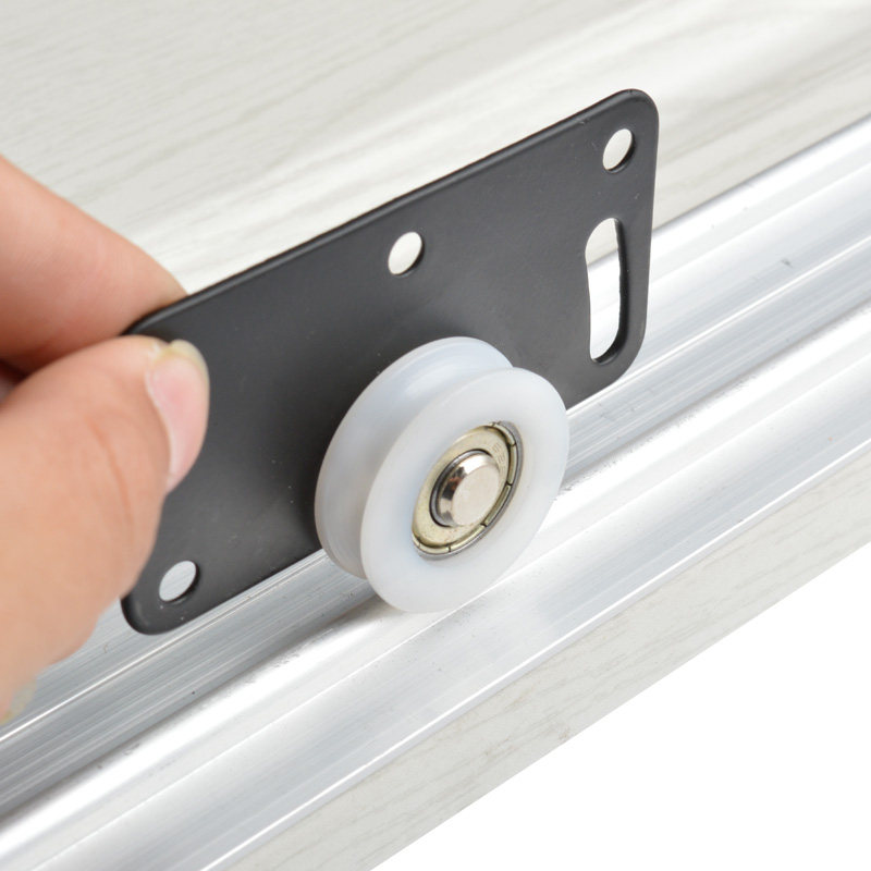 趟门轮滑轮大衣衣柜家具移门柜门推拉门静音凹轮滑轮