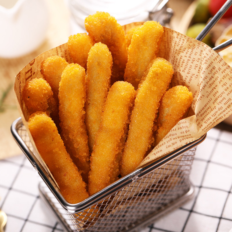 正大黄金鸡肉条孜然味900g无骨鸡柳鸡腿肉棒油炸半成品小吃速食