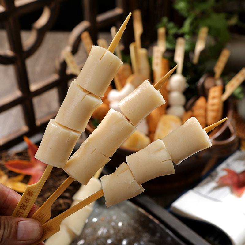 果子优选桂花卷10串关东煮食材便利店罗森水煮串香火锅麻辣烫速食