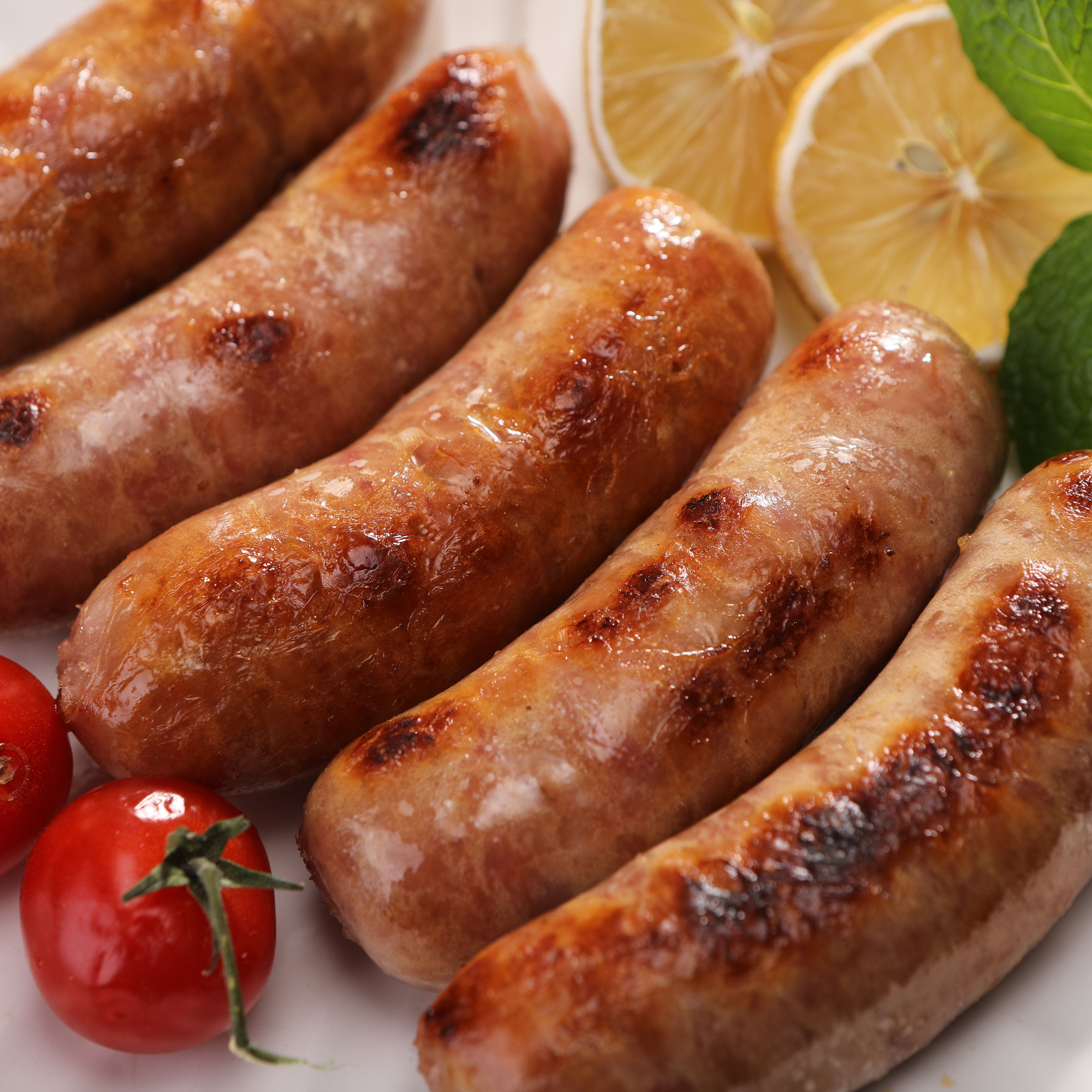 火山山石齐汇烤肉600g台湾风味烤肠10根地道包装即食肠类