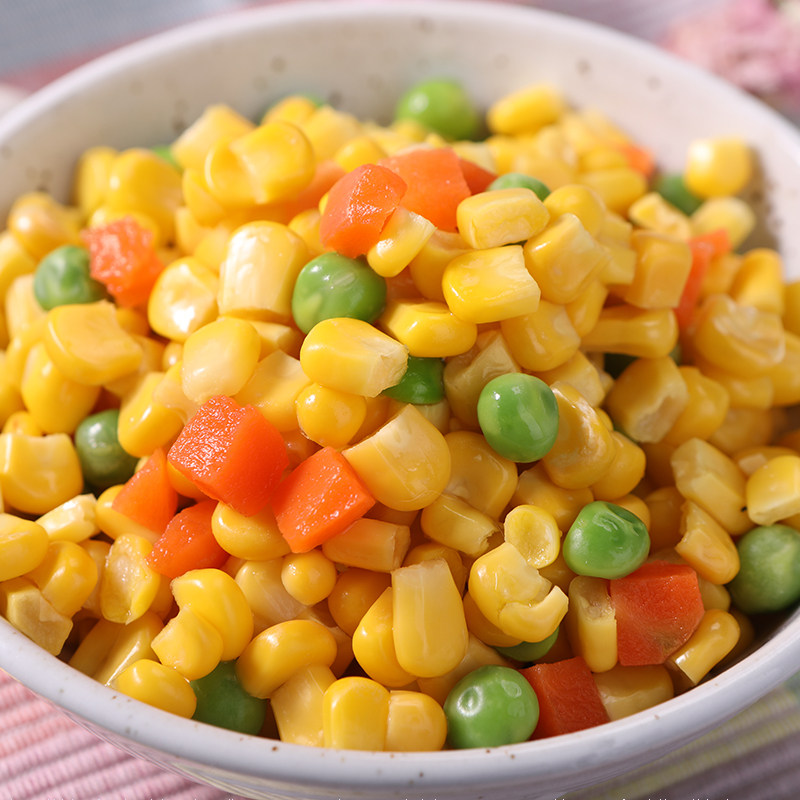 优优庄园速冻蔬菜什锦菜含玉米青豌豆胡萝卜丁玉米