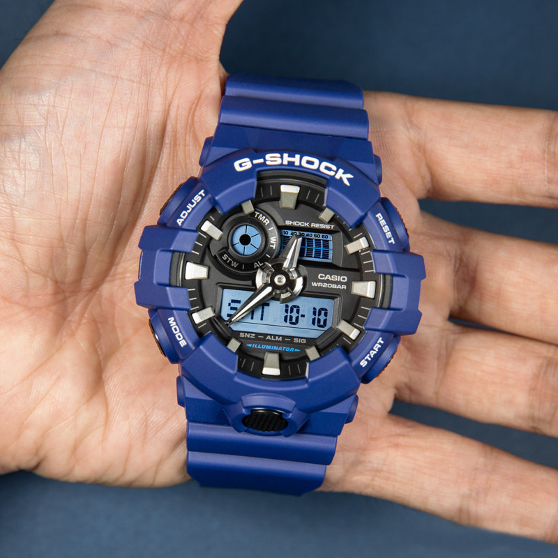 手表卡西欧gshock限定男女ga7001a系列运动防水表盘日韩腕表