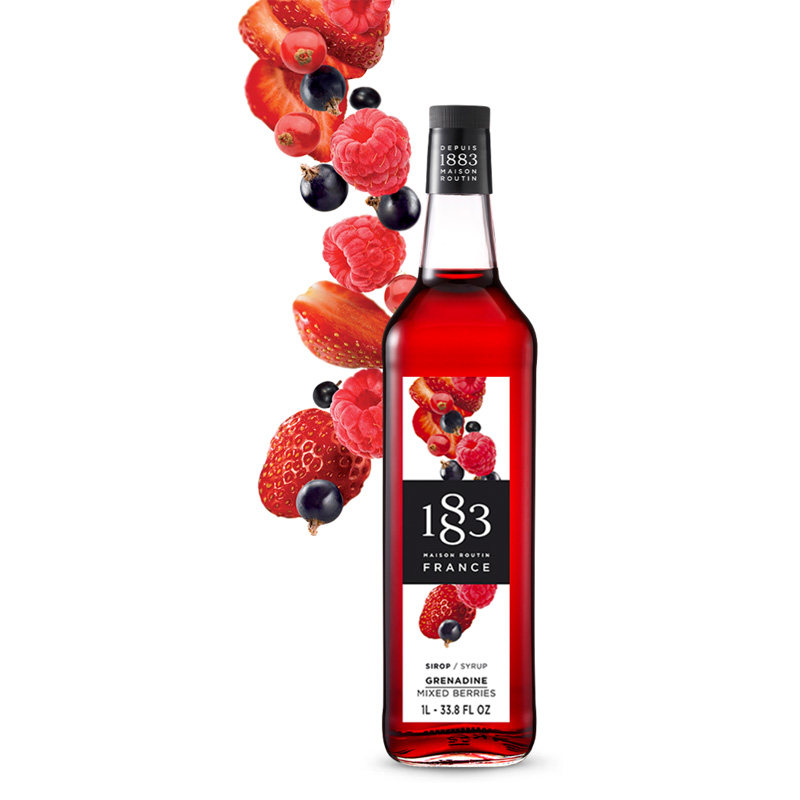 混合法国原装1883浆果果味调味糖浆特调饮品糖浆