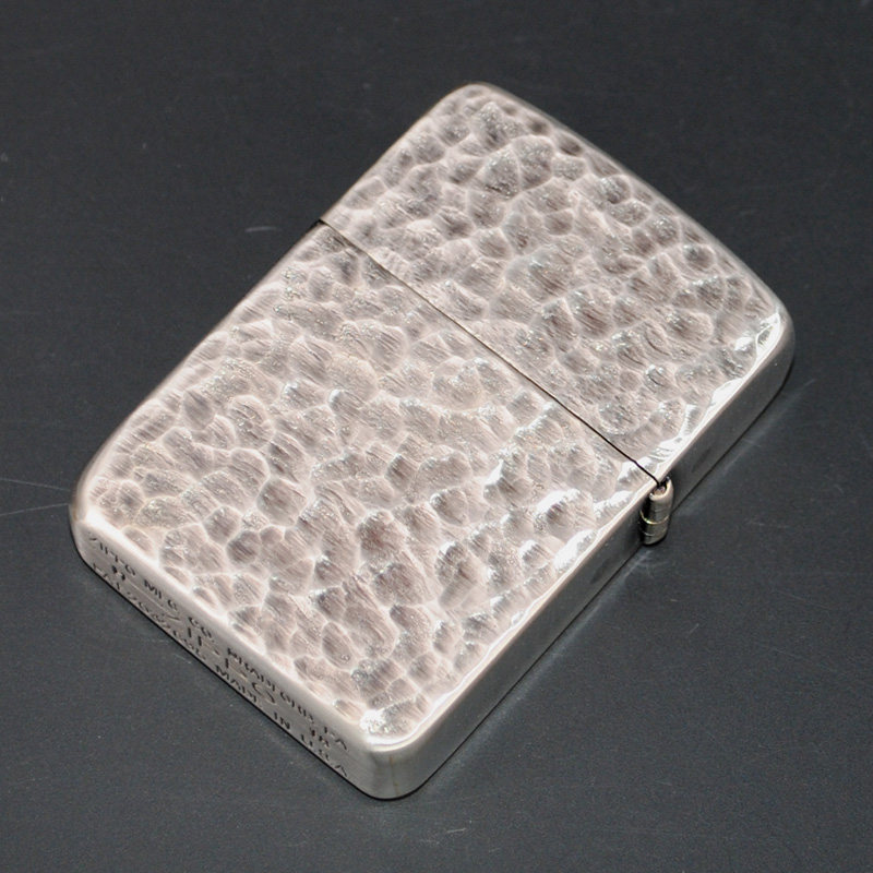 原装正品zippo芝宝打火机绝版收藏2018日版复刻锤目zippo