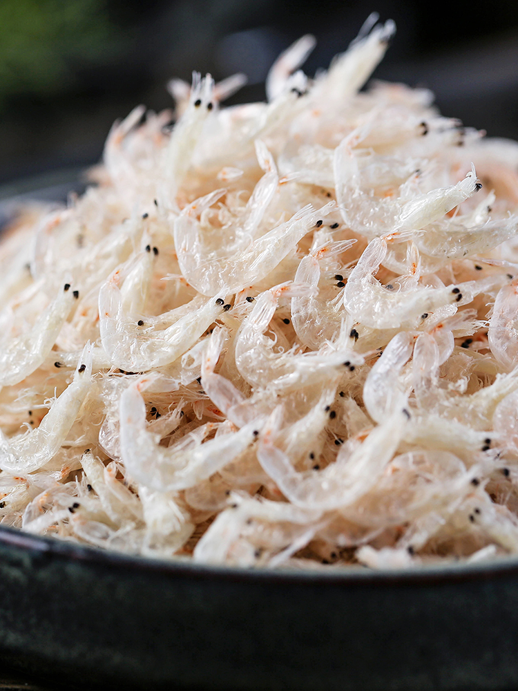 500g新鲜咸虾皮即食新货海米虾仁虾米皮海鲜干货辅食调味特产食品