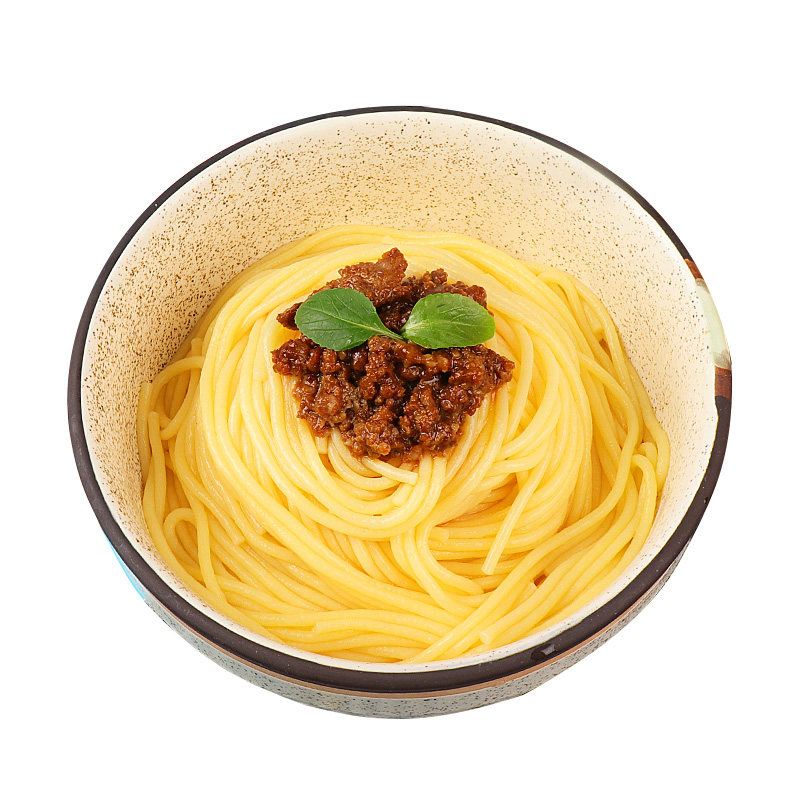 玉米玉米面面条杂粮纯黄挂面碴子汤面炸酱速食面条