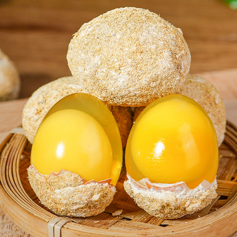 变蛋河南特产新鲜糖心30枚无铅农家自制制黄松花