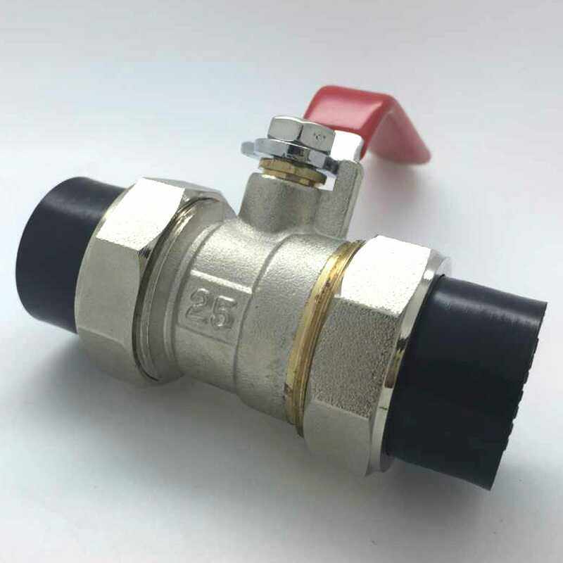 球阀pe双头活接热熔双活接球给水管管材管件配件pe管