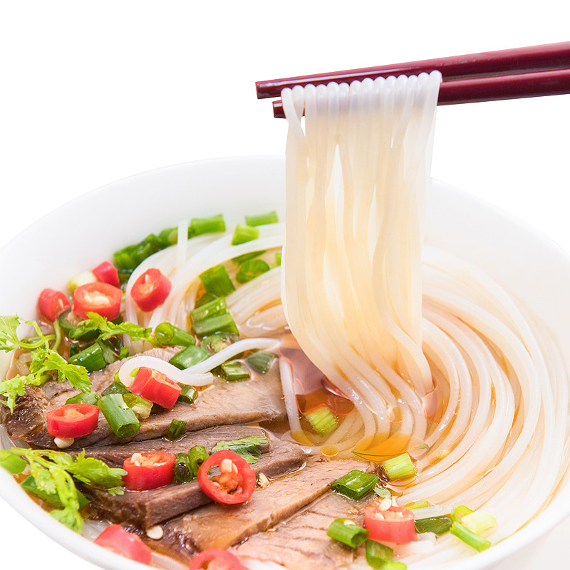 湖南永州干米粉5斤 细粉圆粉长沙桂林手工炒米线特产早餐汤粉包邮