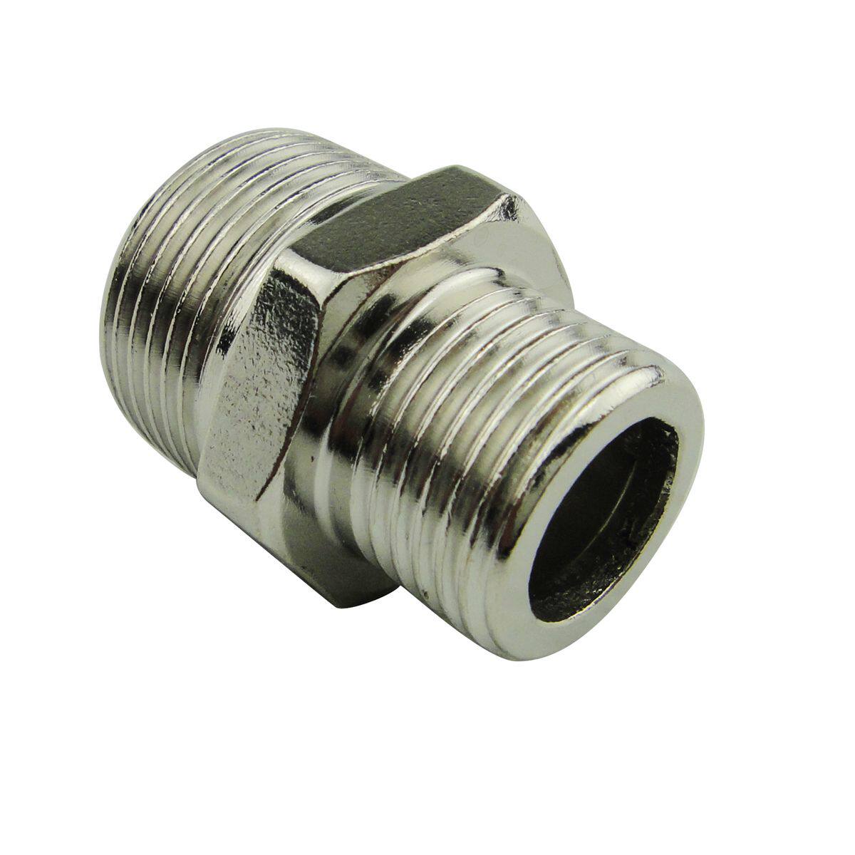 不锈钢接头变径双外丝直接4分变6分1寸水管水暖接头