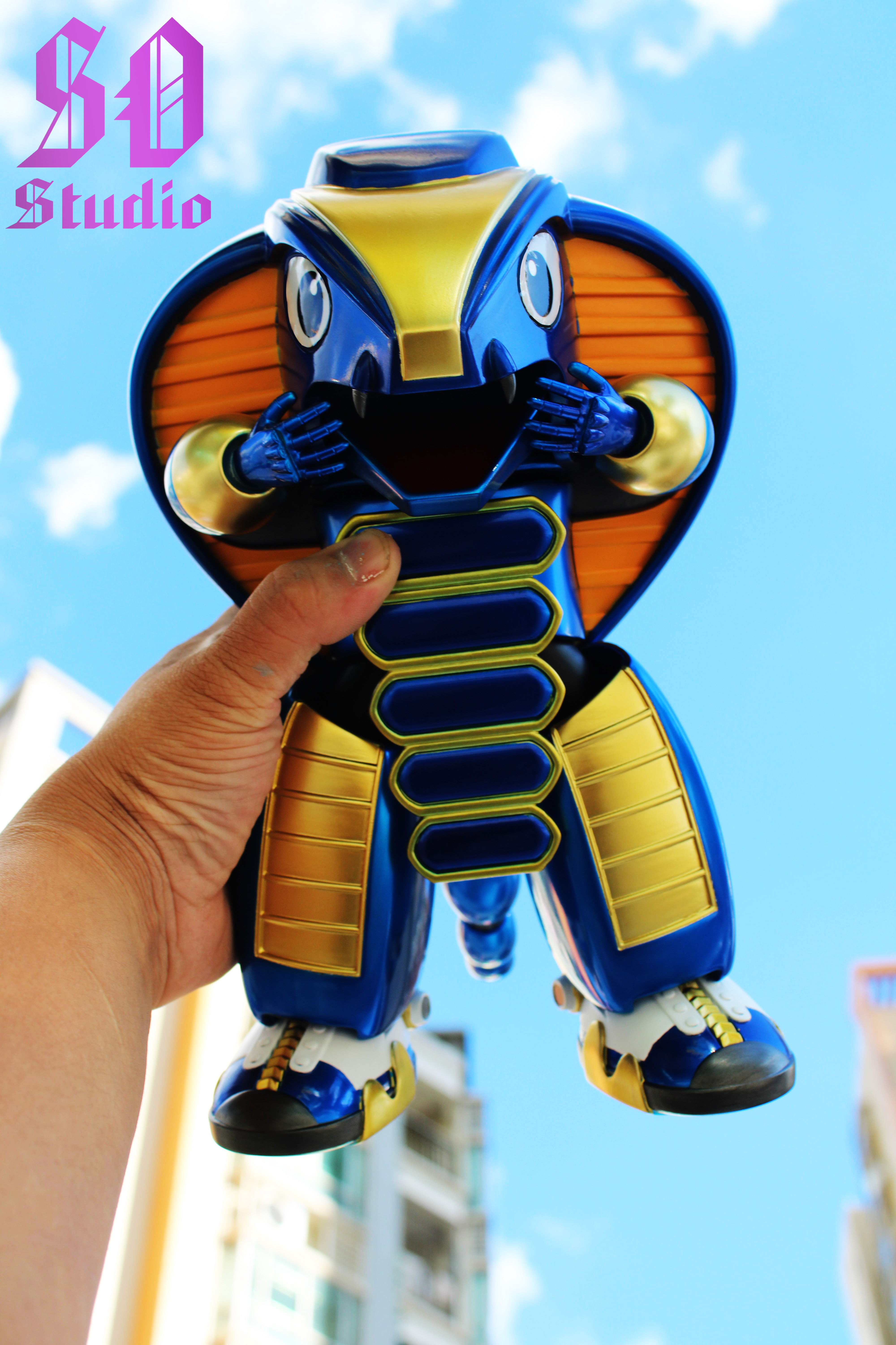 魔改gk铁甲小宝so原子恶人三人蟑螂恶霸手办