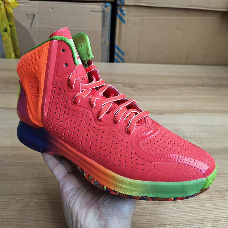 阿迪达斯篮球球鞋正品现货roserestomod罗斯4代复刻篮球鞋