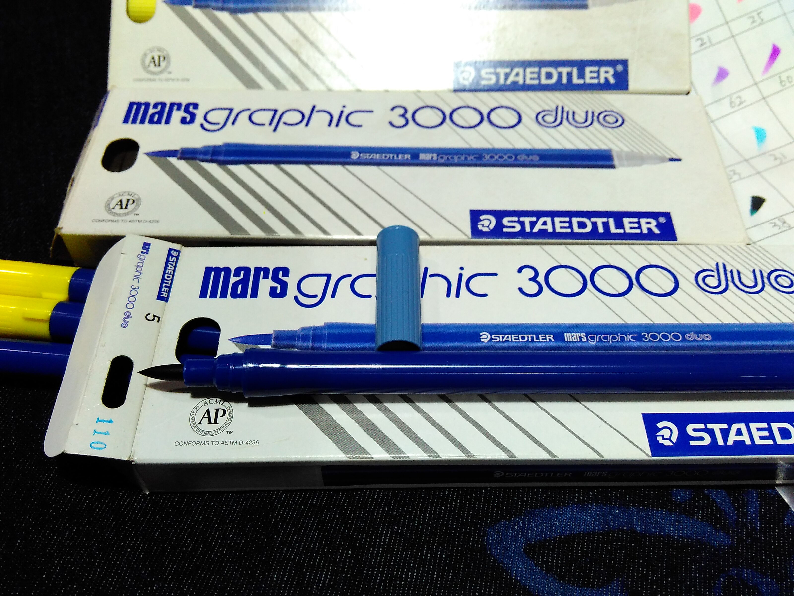 服装布料面料修色补色色笔牛仔裤点纱画纱笔德国马克笔