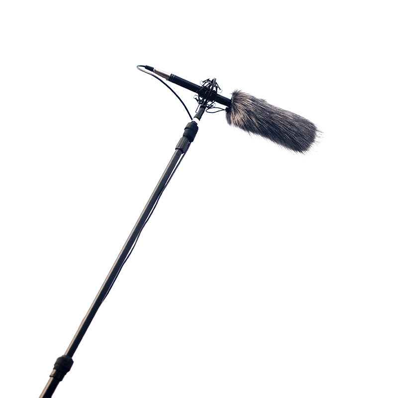 话筒录音挑杆单反影视同期收音专业麦克风套装支架