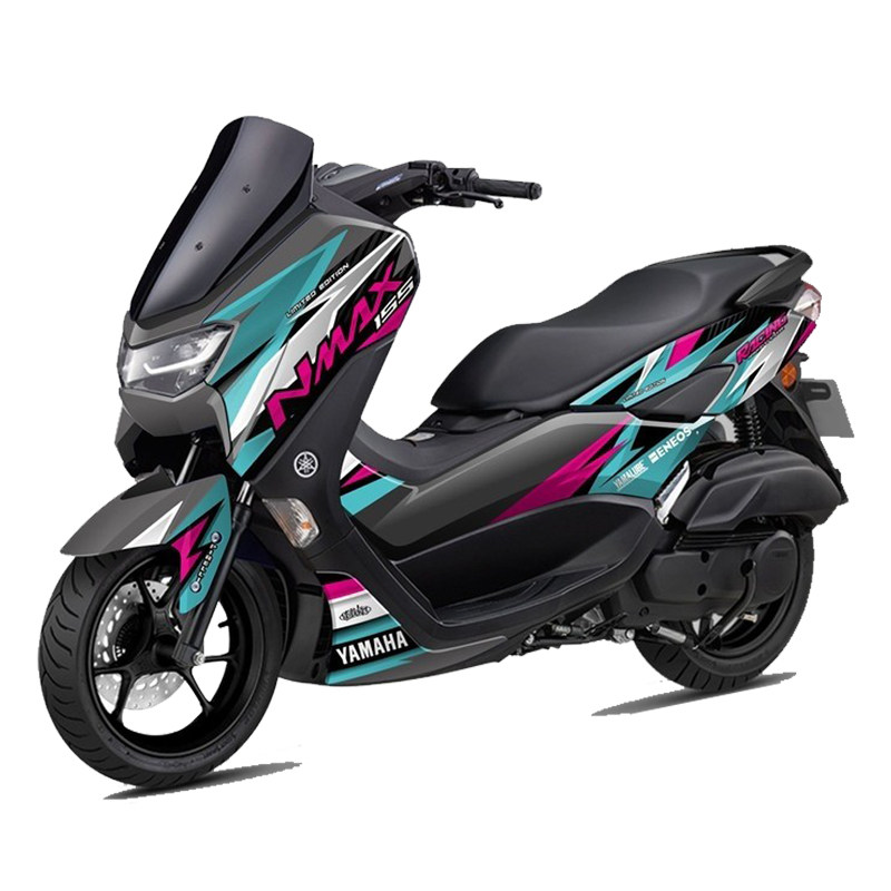 适用20款雅马哈nmax155改装贴纸贴花车身保护保护贴贴纸