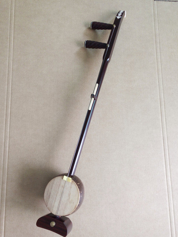 板胡乐器专业紫檀雕壳龙瓢中音高音秦腔豫剧板胡