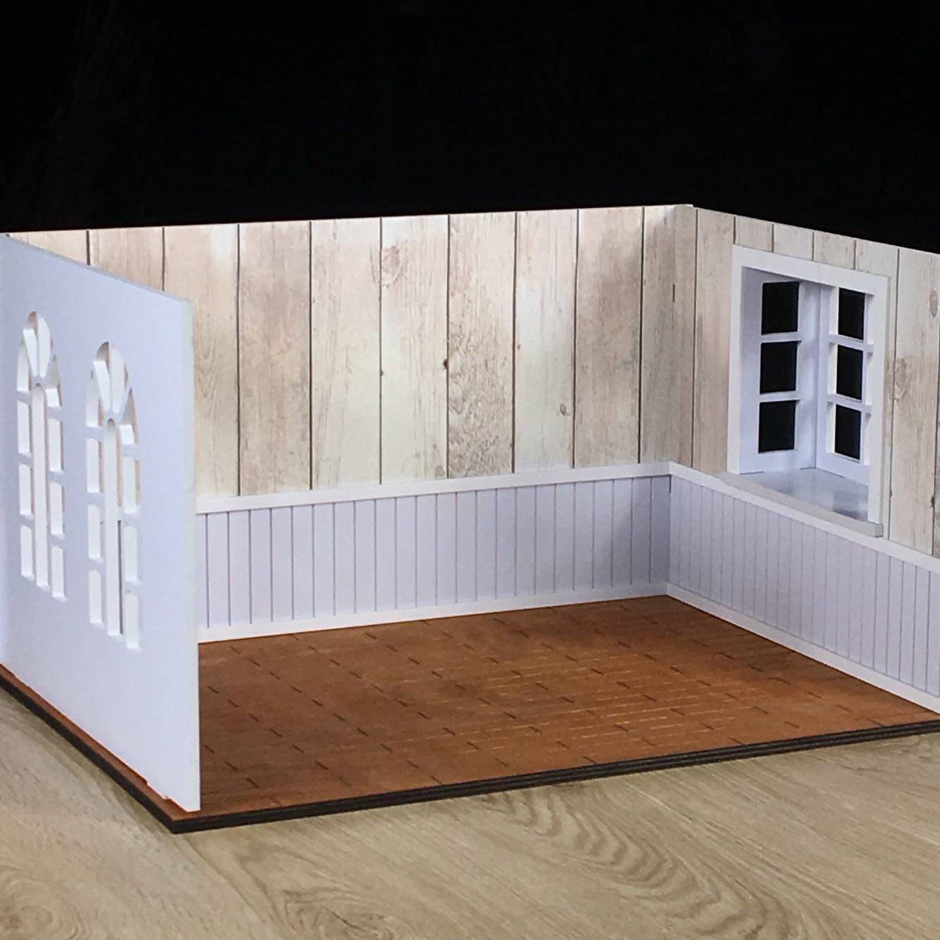 8分12分bjd娃娃ob11美结跑跑娃人面娃娃屋房子bjd