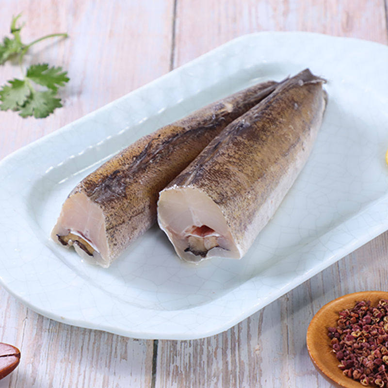 鳕鱼5斤鱼块中段太鱼新鲜冷冻去头深海狭鳕鳕鱼