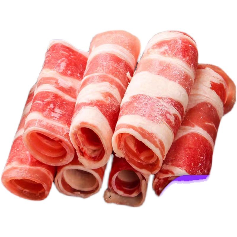 冷冻牛肉4斤肥牛卷牛肉卷火锅食材肉片新鲜牛肉卷