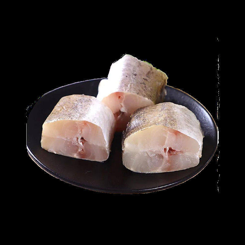 鳕鱼5斤鱼块中段太鱼新鲜冷冻去头深海狭鳕鳕鱼