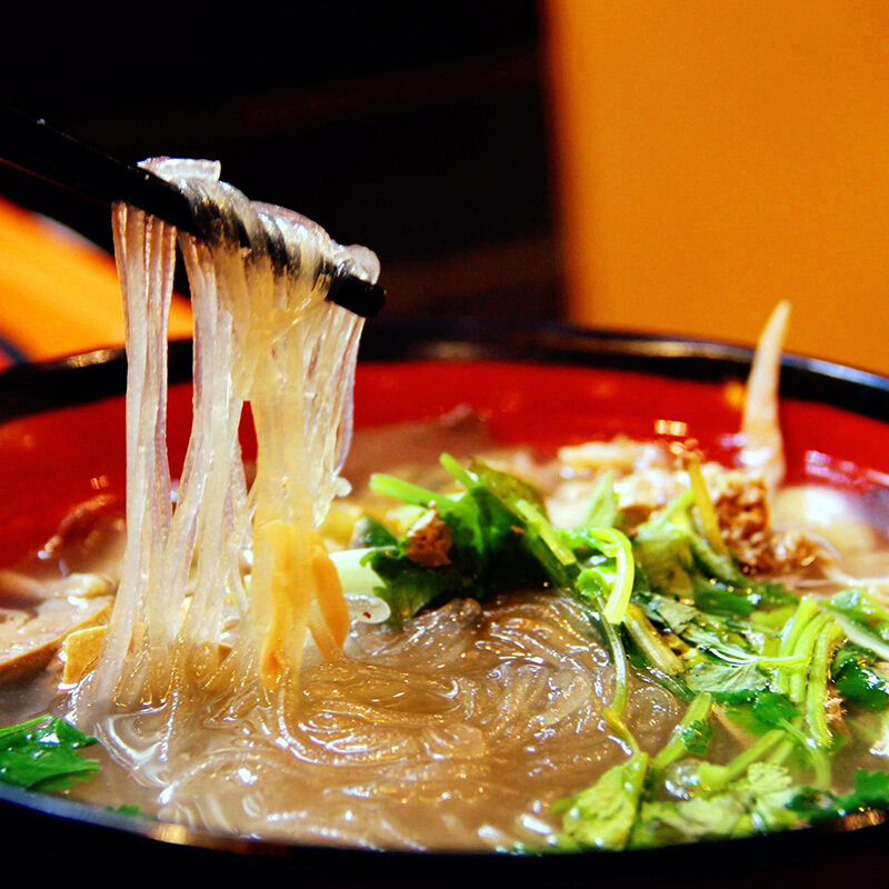 5袋x200g龙口粉丝绿豆细粉火锅花甲酸辣外卖方便面