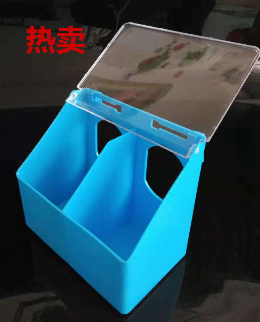 包邮鸽子防撒可固定食盒水壶砂盆斑鸠鸡金刚食盒盆鸽子用品食槽