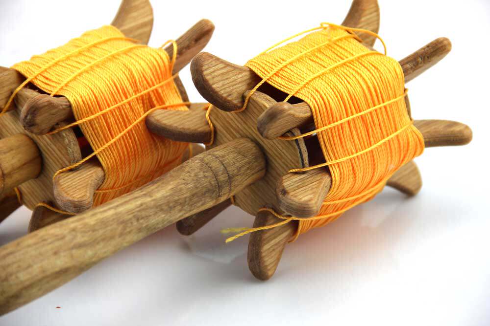 拐子风筝传统白木线轴潍坊放飞工具超低价风筝