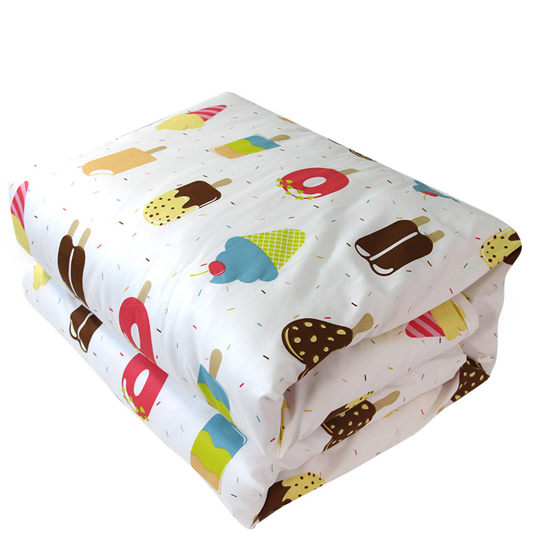 2m幼儿园婴儿宝宝卡通小被罩定做儿童纯棉被套1.5x2米