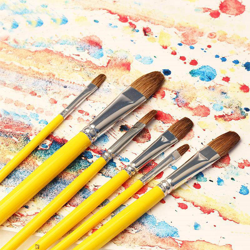 画笔水粉可嘉狼毫水粉画梵高凡高粉笔水彩笔丙烯水粉