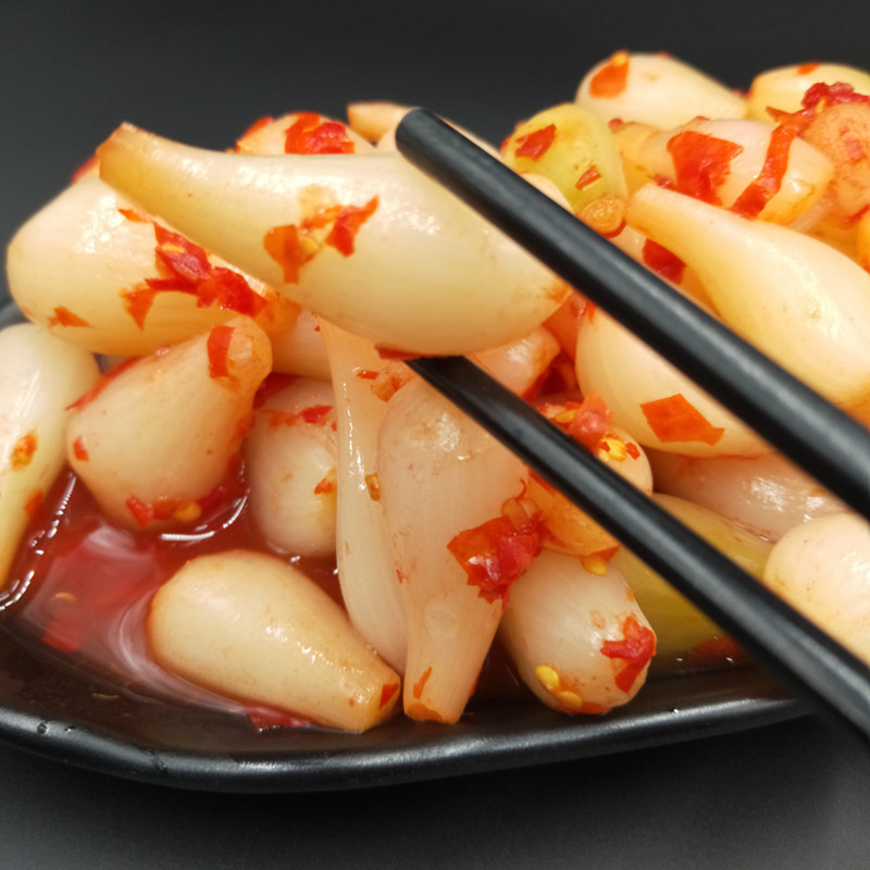 湘西特产酸藠头罐装500g葱头新鲜腌制辣子叫芥其它